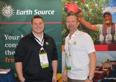 Matt Wentzel and Will Ison with EarthSource Trading.